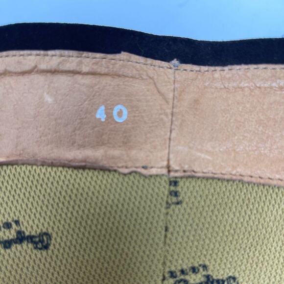 Pepe Jeans Suede Tall Wedge Heel Boots - Dark Brown - Size 40 - Picture 6 of 8